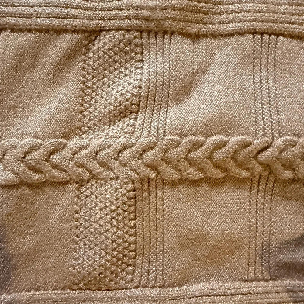 MarlaWynne Tan Cable Knit Sweater - Picture 2 of 5